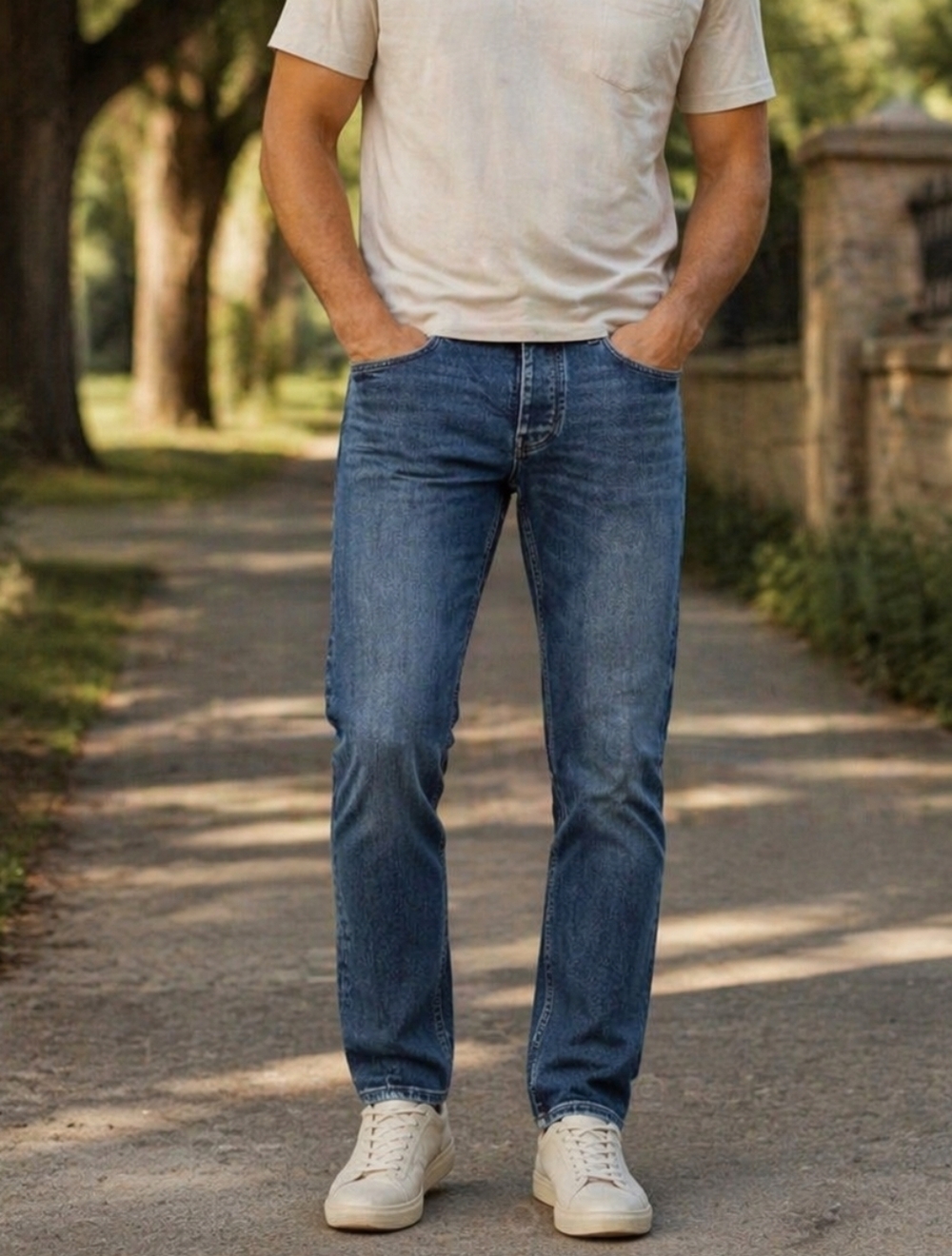 NEUW Iggy Skinny Jeans Men’s Cotton Blend Blue Stretch Denim Slim Fit Casual